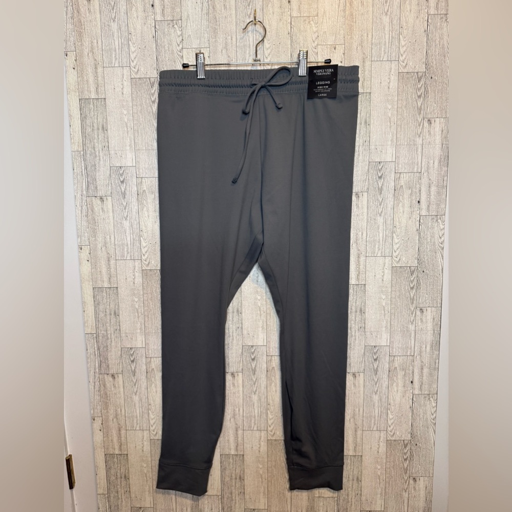Vera Wang high waisted joggers size large